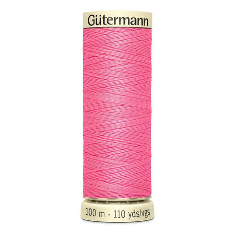 Gutermann Bubblegum Pink Sew All Thread 100m (728)