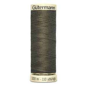 Gutermann Dark Khaki Sew All Thread 100m (676)