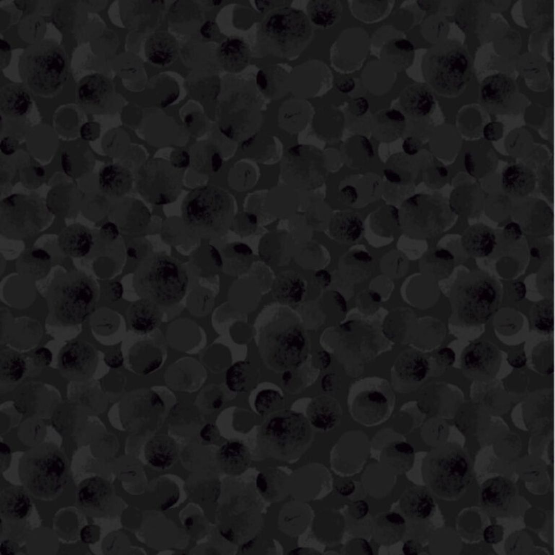 Bumbleberries Black - BB030 (formerly BB20) - 100% cotton - Lewis & Irene - Bumbleberries