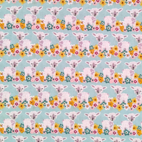 Baby lambs - 100% cotton - Craft Cotton co - Novelty Easter
