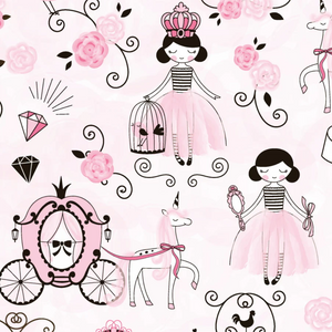 Princess Bella Light Pink - 100% cotton - Craft Cotton co - Princess Bella