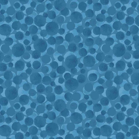 Bumbleberries Cornish Blue - BB016 - 100% cotton - Lewis & Irene - Bumbleberries
