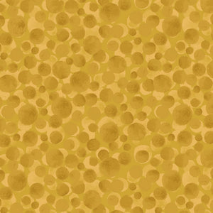 Bumbleberries English Mustard - BB019 - 100% cotton - Lewis & Irene - Bumbleberries
