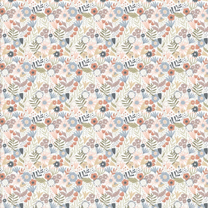 Prairie Floral - 100% cotton - 3 Wishes - Sweet Savanna
