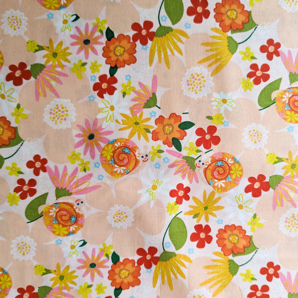 Floral All Over - 100% cotton - 3 Wishes - Susie Sunshine