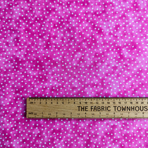 Pink spot blender - 100% cotton - Textured blender - Craft Cotton Company