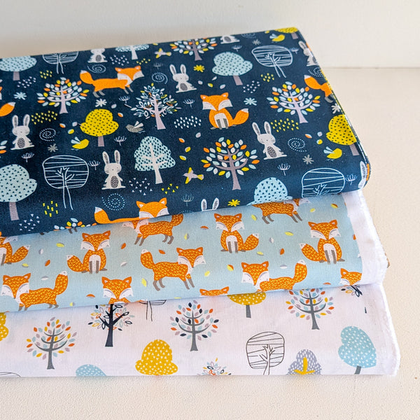 Baby quilt bundle - 100% cotton - Nutex - Woodland Friends