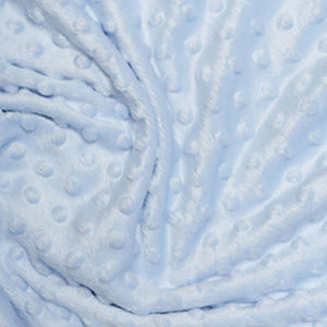 Baby blue dimple fleece