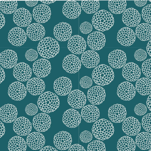 Ball Dahlia Jade - 100% cotton - Craft Cotton Co - Lilycraft Light by Savanna Rawson