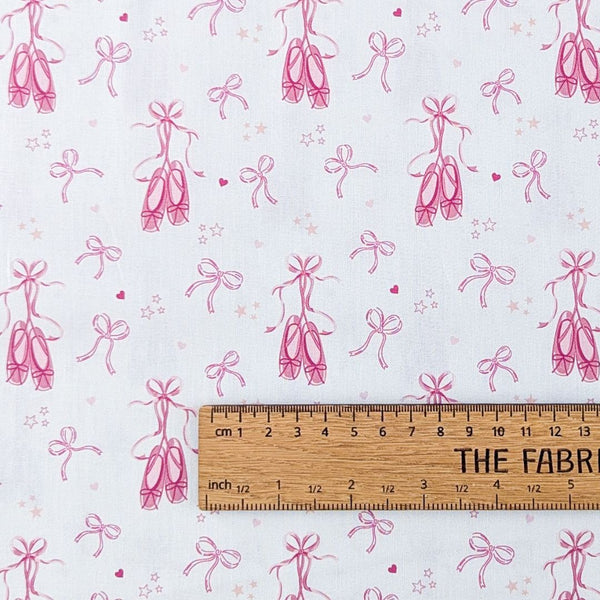 Bows & Ballet half metre bundle - 100% cotton - Craft Cotton Co - Bows & Ballet by The Crafty Pie