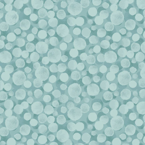 Bumbleberries Duck Egg - BBS10 - 100% cotton - Lewis & Irene - Bumbleberries Seasonal AW25