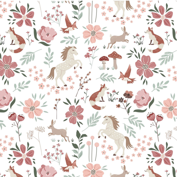 Enchanted Woodland 100% cotton fabric