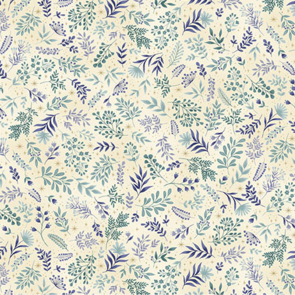 Flora Cream - 100% cotton - Makower - Charmed