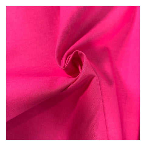 Bright pink - 100% cotton - Craft Cotton Co