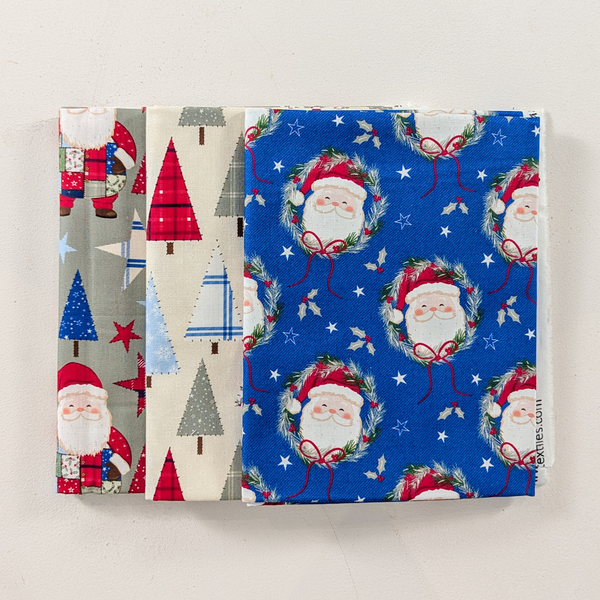 Holly Jolly Patch half metre bundle - 100% cotton - Craft Cotton Co - Holly Jolly Patch