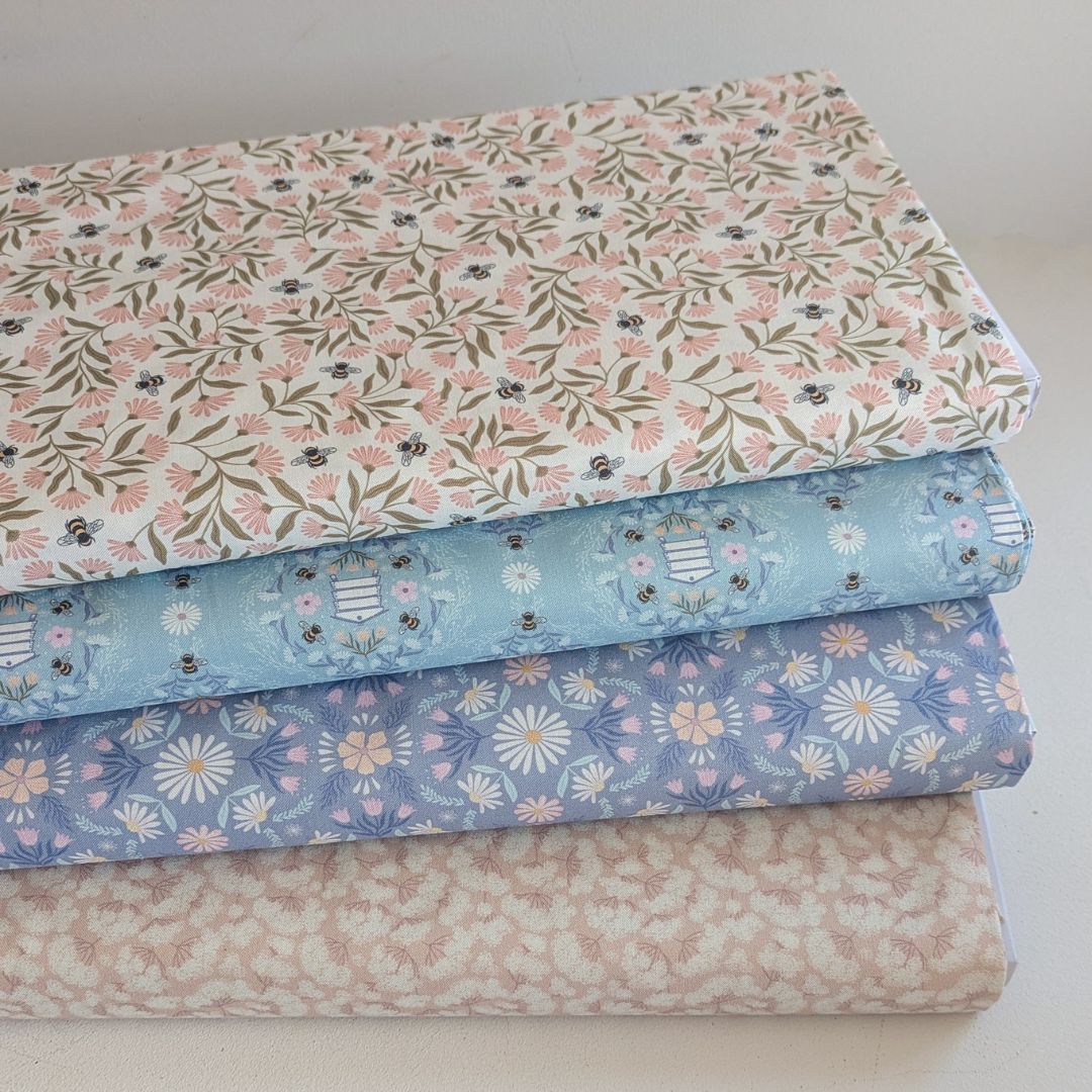 Honey Sweet half metre bundle - 100% cotton - Lewis & Irene - Honey Sweet