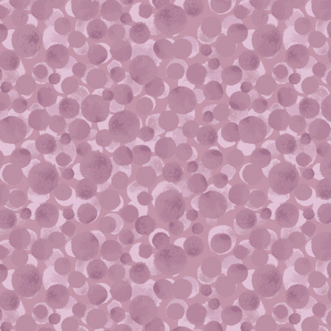 Bumbleberries Lavender - BBS8 - 100% cotton - Lewis & Irene - Bumbleberries Seasonal AW25