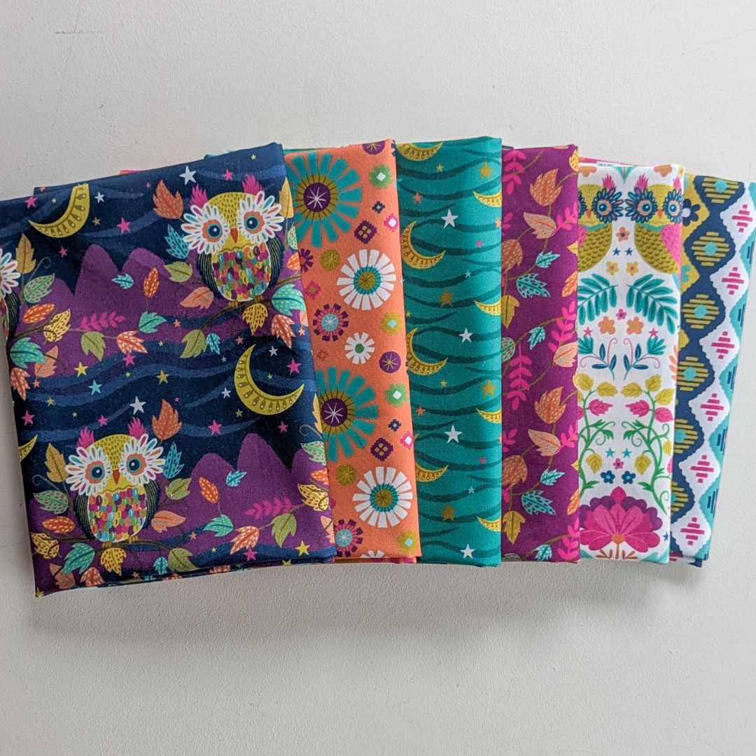 Living Wild half metre bundle - 100% cotton - 3 Wishes - Living Wild by Lisa Perry