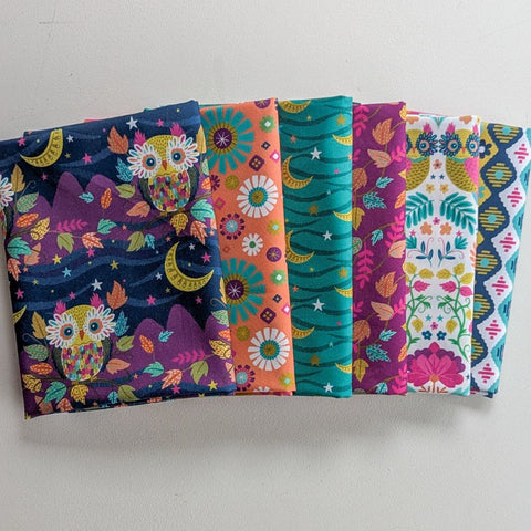 Living Wild half metre bundle - 100% cotton - 3 Wishes - Living Wild by Lisa Perry