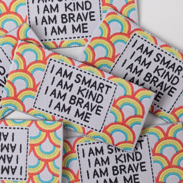 I am me - Pack Of 6 Sewing Labels - Little Rosy Cheeks