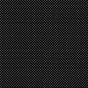 White on Black - Spot on - 100% cotton - Makower