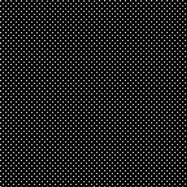 White on Black - Spot on - 100% cotton - Makower