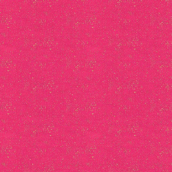 Pink Metallic Linen Texture - 100% cotton - Makower