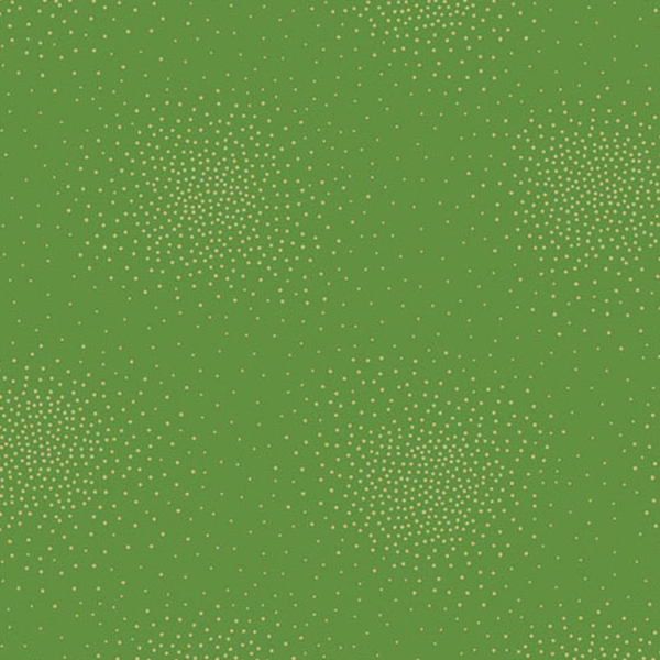 MG1 Holly Green metallic Spritz by Andover / Makower 100% cotton fabric