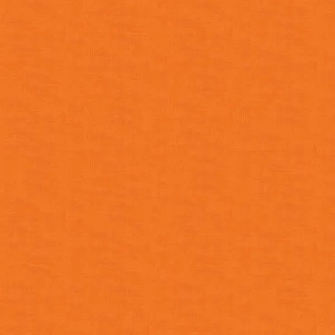 N4 Orange Linen Texture - 100% cotton - Makower - Linen Texture