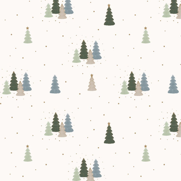 Paper Trees - 100% cotton - Craft Cotton Co - Cosy Christmas by Victoria Louise