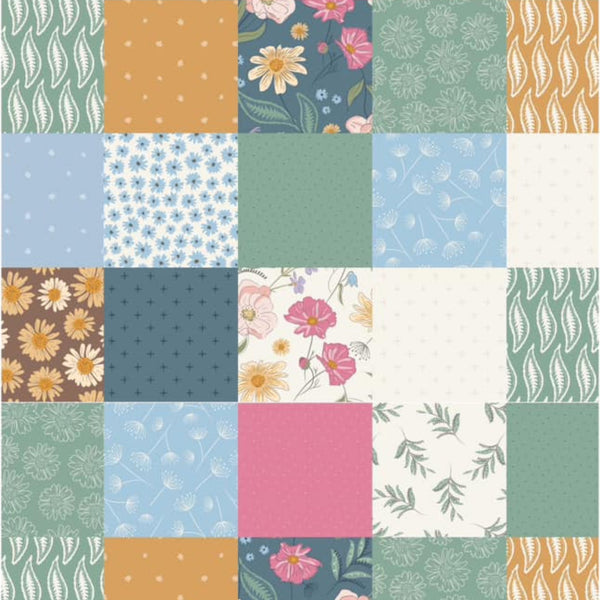 Patchwork Collage - 100% cotton - Craft Cotton Co - Patchwork Fusion