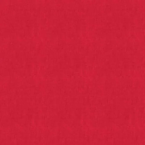 R Red Linen Texture - 100% cotton - Makower - Linen Texture