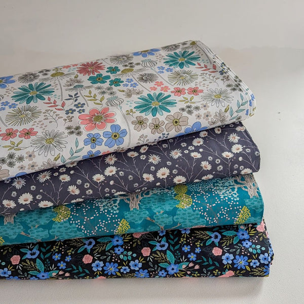 Secret Garden fabric collection by Craft Cotton Company.