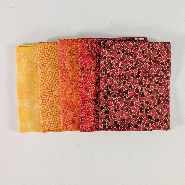 Shimmer Tutti Frutti fat quarter bundle - 100% cotton - Northcott - Shimmer by Deborah Edwards