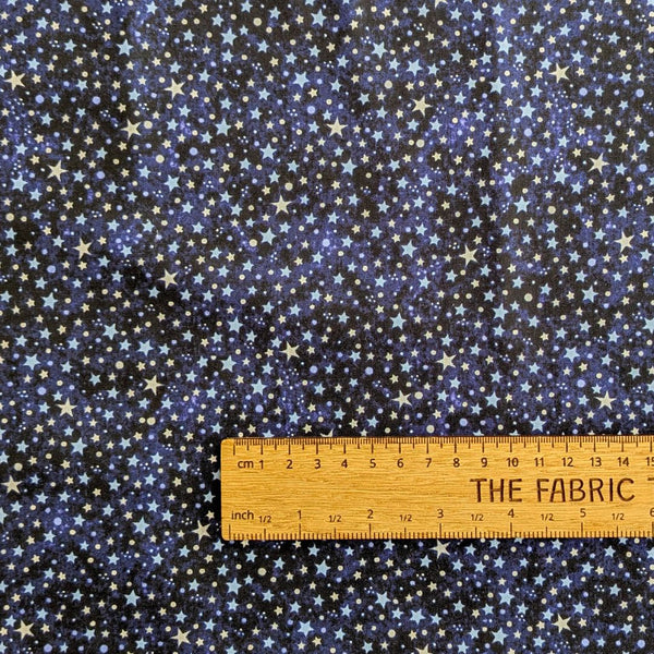 Stars - 100% cotton - Solar System - Nutex