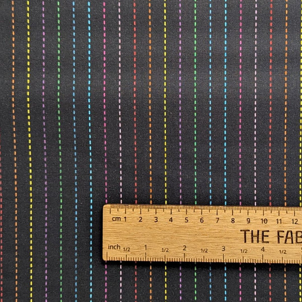 Stripe - 100% cotton - Figo Fabrics - Dusk by Ghazal Razave