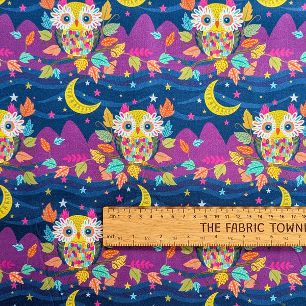 Whimsical Wisdom - 100% cotton - 3 Wishes - Living Wild by Lisa Perry