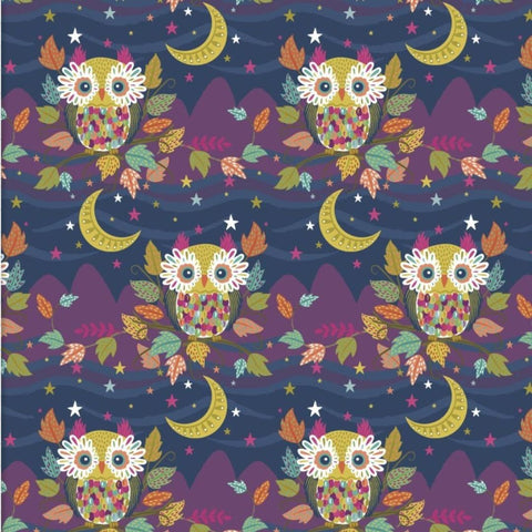 Whimsical Wisdom - 100% cotton - 3 Wishes - Living Wild by Lisa Perry