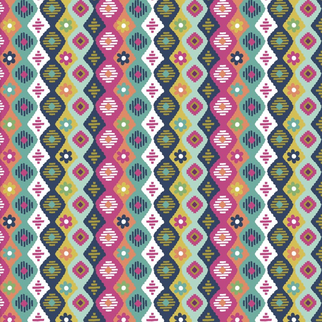 Wild Stripe - 100% cotton - 3 Wishes - Living Wild by Lisa Perry