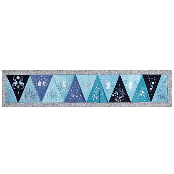 A Winters Moon Table Runner - panel or kit - Lewis and Irene
