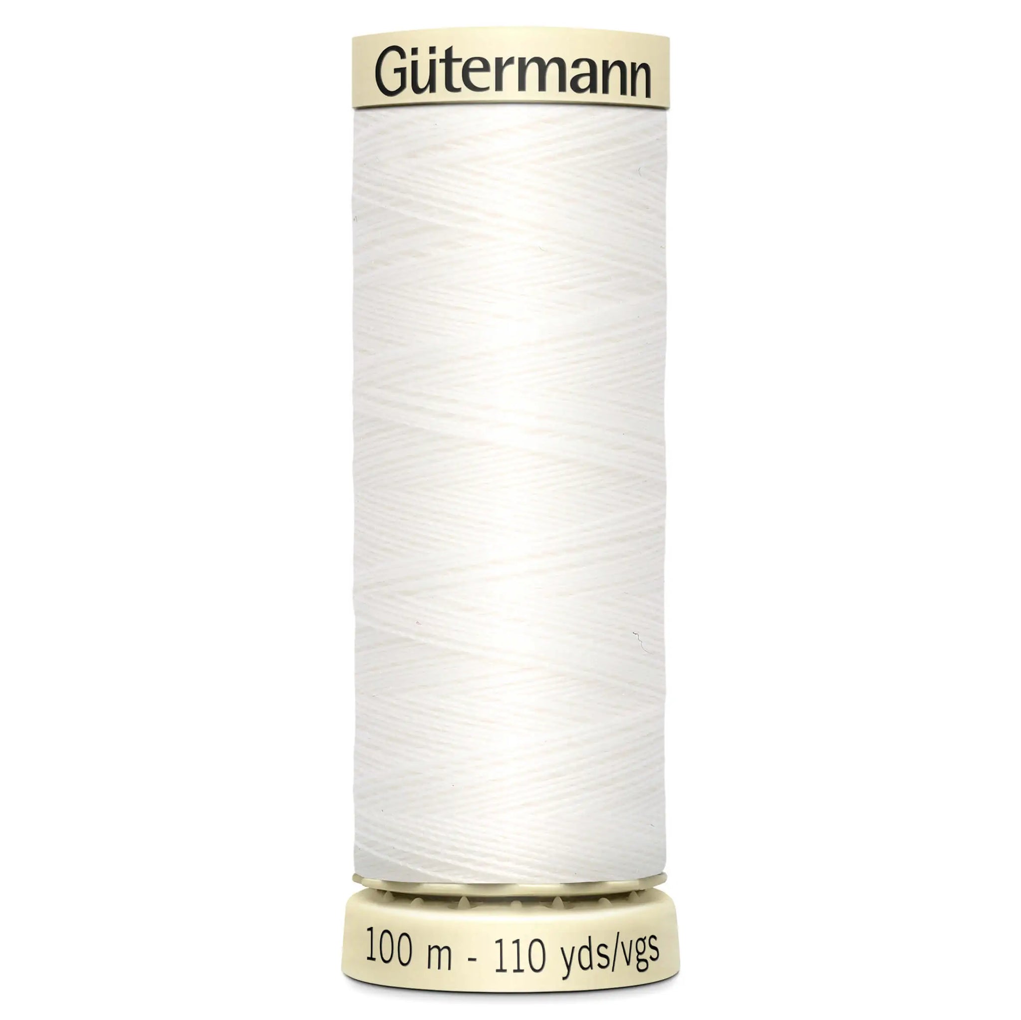 Gutermann White Sew All Thread 100m (800)