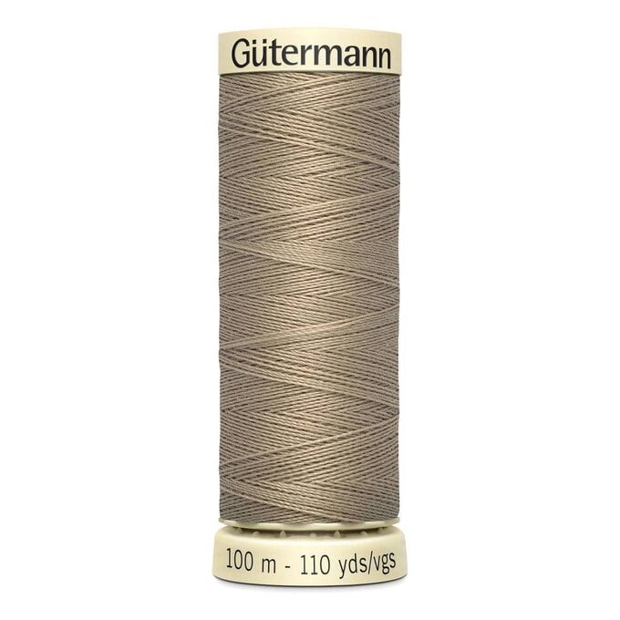 Gutermann Khaki Sew All Thread 100m (263)