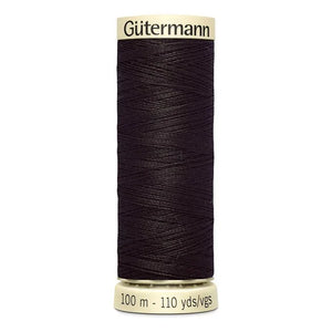 Gutermann Darkest Brown Sew All Thread 100m (682)
