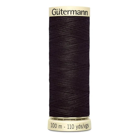 Gutermann Darkest Brown Sew All Thread 100m (682)