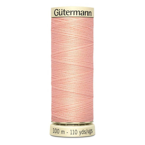 Gutermann Apricot Sew All Thread 100m (165)