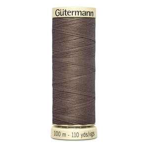 Gutermann Taupe Sew All Thread 100m (439)