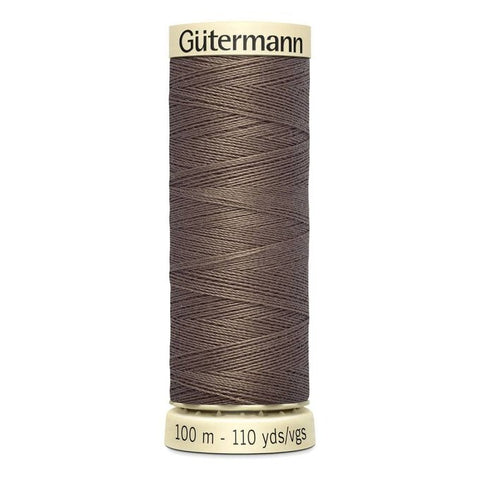 Gutermann Taupe Sew All Thread 100m (439)