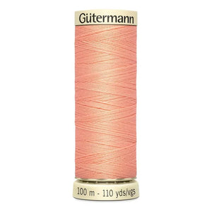 Gutermann Sweet Peach Sew All Thread 100m (586)