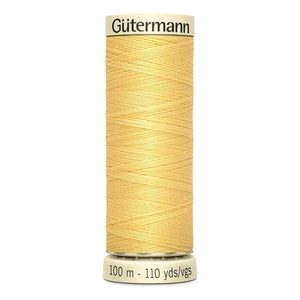 Gutermann Yellow Sew All Thread 100m (7)