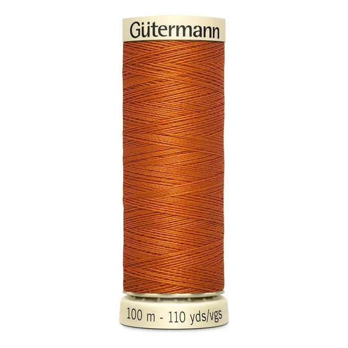 Gutermann Burnt Orange Sew All Thread 100m (932)